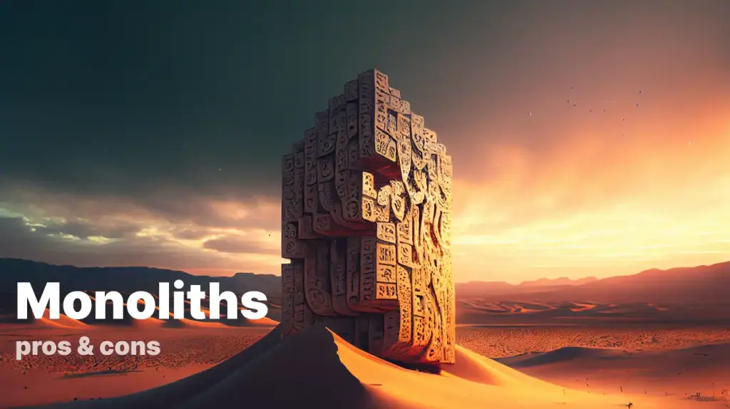 Ein Pl&auml;doyer f&uuml;r Monotlithen.