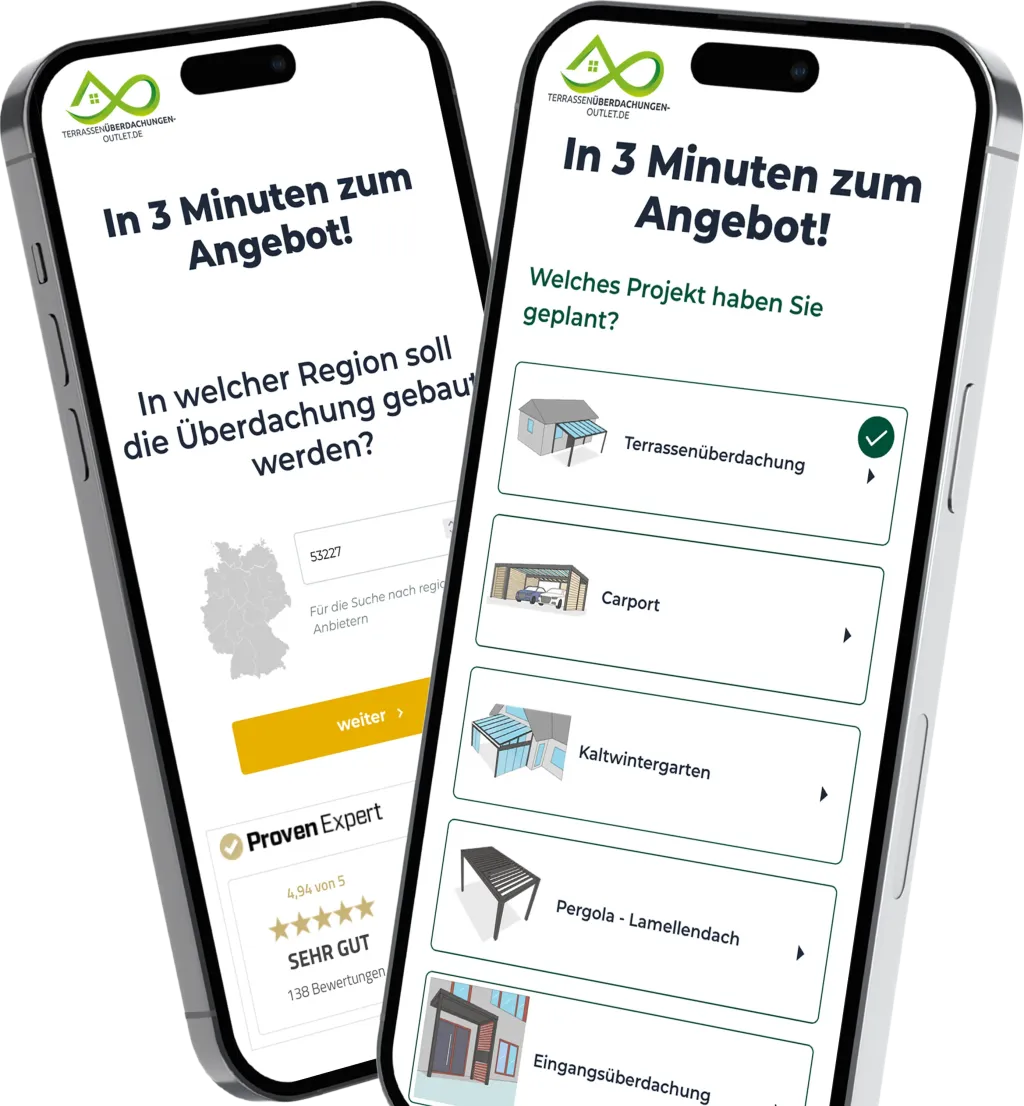 Produktkonfigurator zur Lead-Generierung auf dem Mobilger&auml;t.