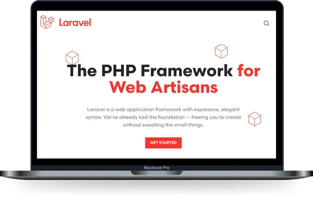 Laravel Framework on Macbook.