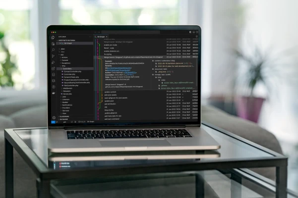 Macbook mit VSCode