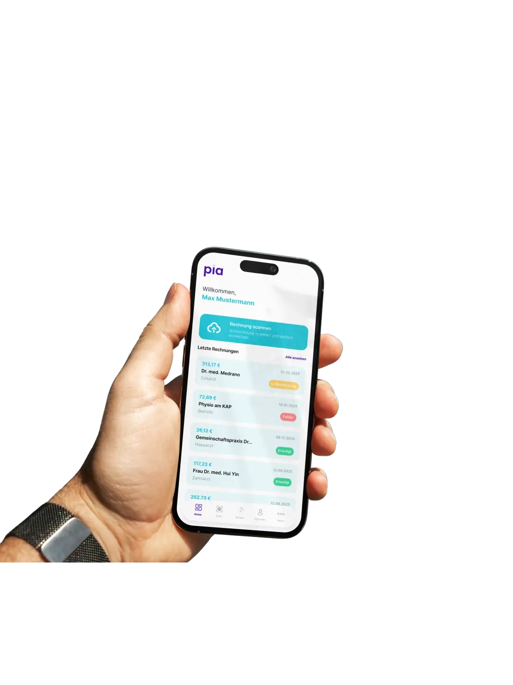 Custom mobile iOS and Android app development agency in Bonn, Laramate GmbH. Laramate GmbH builds cross-platform mobile development applications and platforms. Custom App development for pia-health, app store.