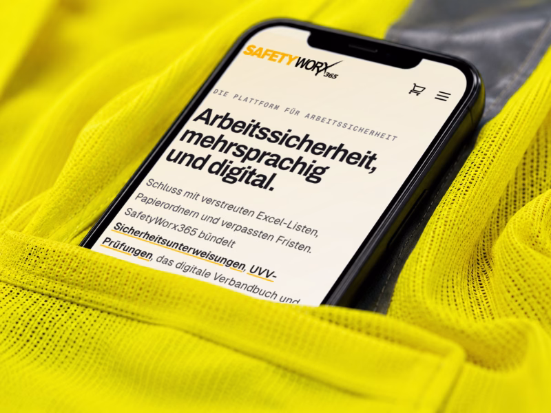<p><u>Statamic Webseite mit Onlineshop</u> und automatisierter Kurseinschreibung für Arbeitsschutz</p>