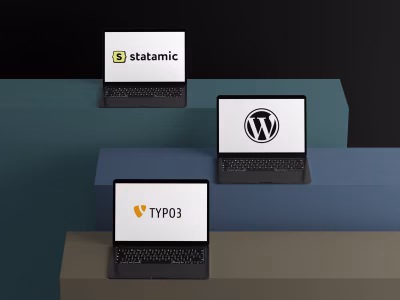 Statamic vs Wordpress vs TYPO3