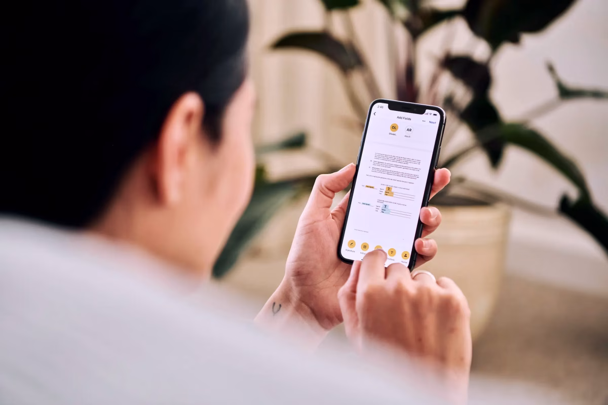 Webapp (PWA) on Smartphone