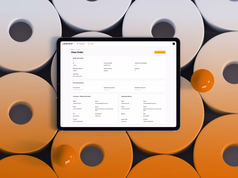 <p>Automated <u>data pipeline</u> from the Brickowl marketplace to Easybill invoicing</p>