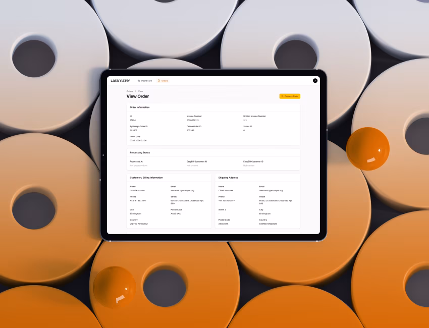 <p>Automated <u>data pipeline</u> from the Brickowl marketplace to Easybill invoicing</p>