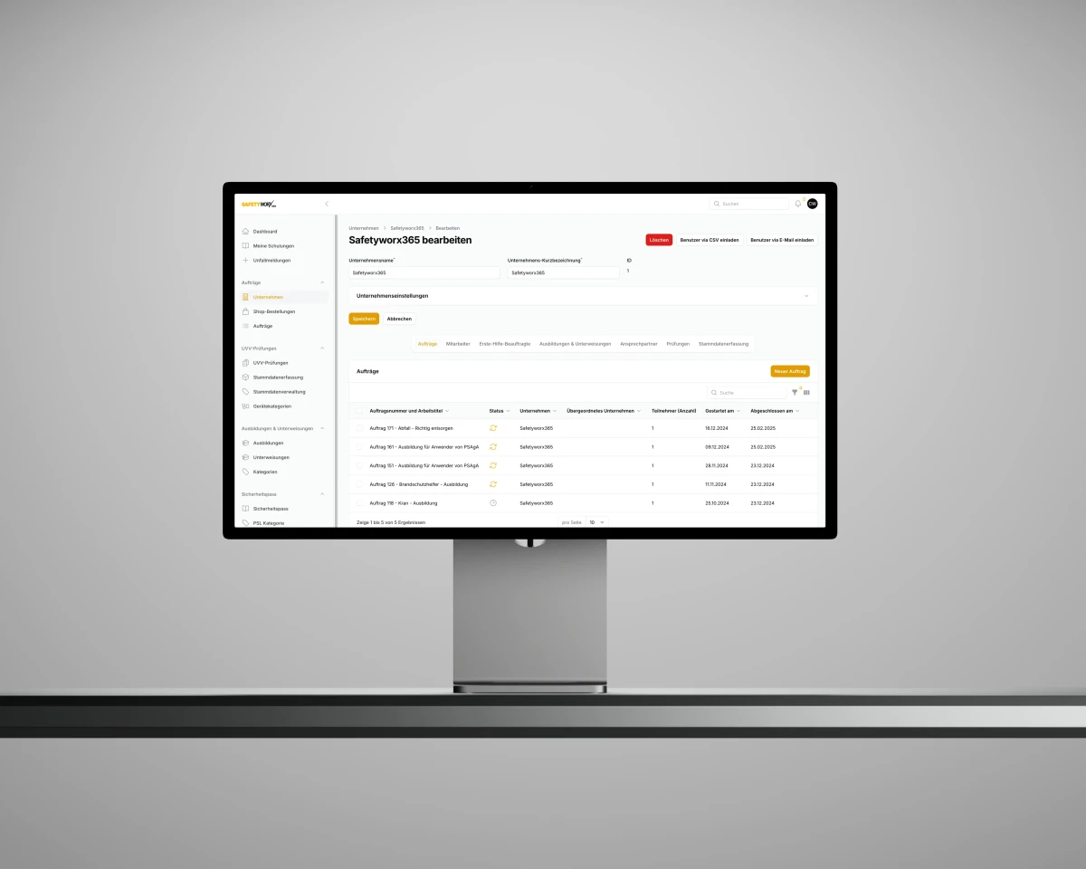 Business operational workflow