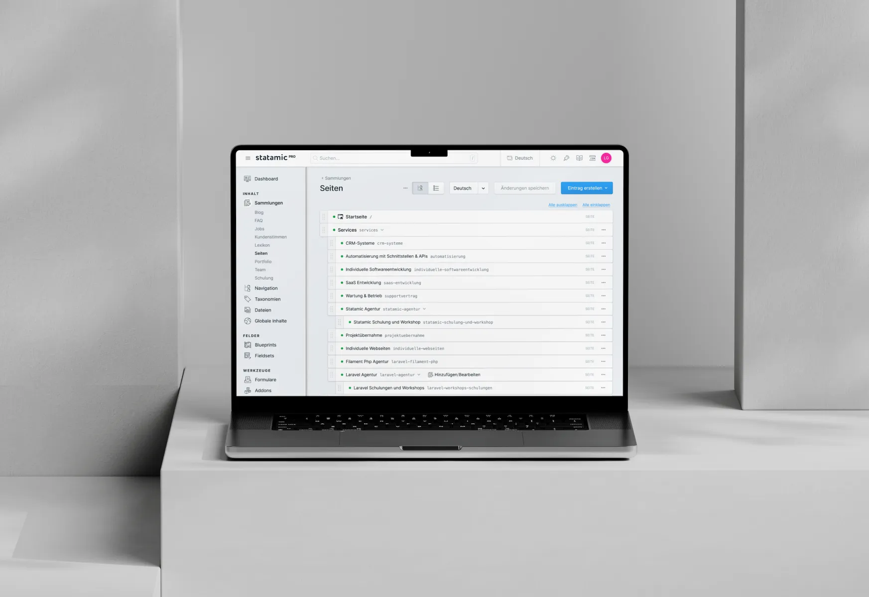 Statamic Controlpanel