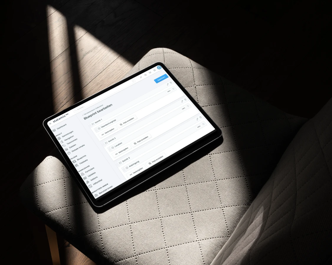 Statamic Multistep Form Designer